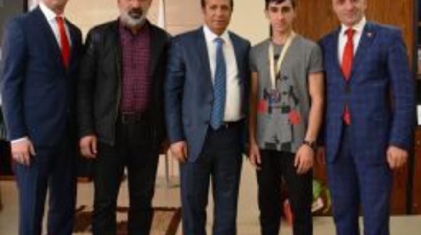 Başkan Toltar, T&uuml;rkiye &Uuml;&ccedil;&uuml;nc&uuml;s&uuml;n&uuml; Ağırladı