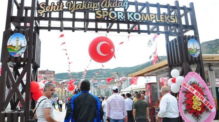Şehit Yakup Akdağ&rsquo;ın Adı Spor Kompleksine Verildi