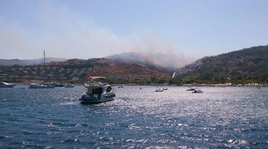 Turizm Cennetinde Korkutan Yangın