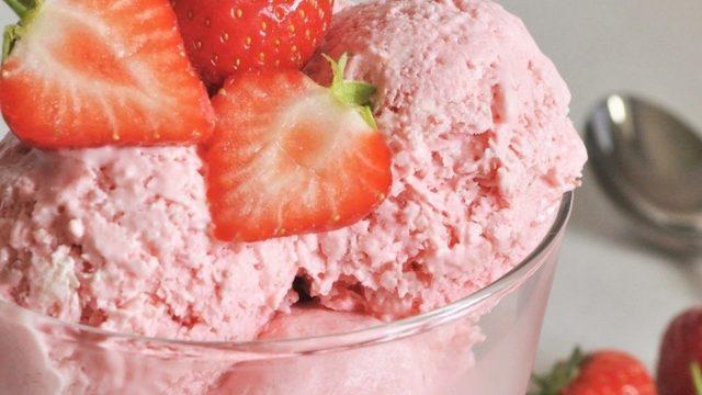 Ev Yapımı Diyet Dondurma