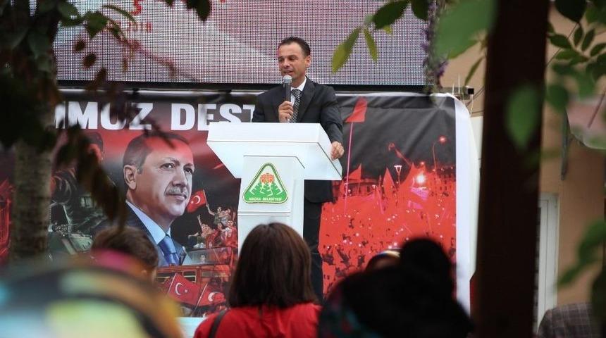 Ma&ccedil;ka&rsquo;da 15 Temmuz Demokrasi Ve Milli Birlik G&uuml;n&uuml; Etkinlikleri