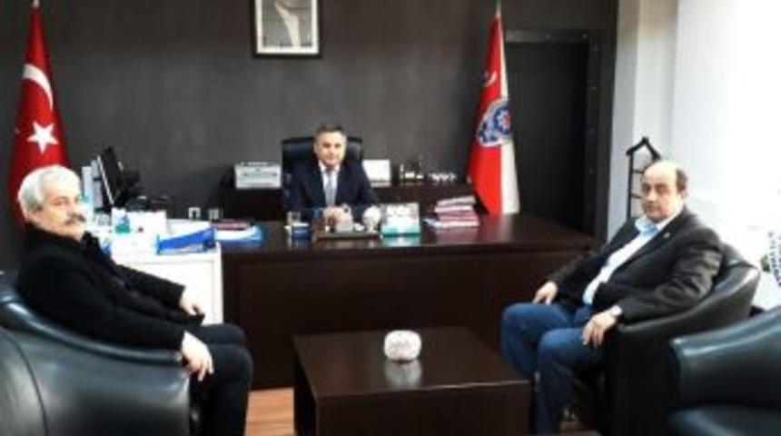 Başkan Demirtaş, Emniyet M&uuml;d&uuml;r&uuml; Kuyu&rsquo;yu Ziyaret Etti