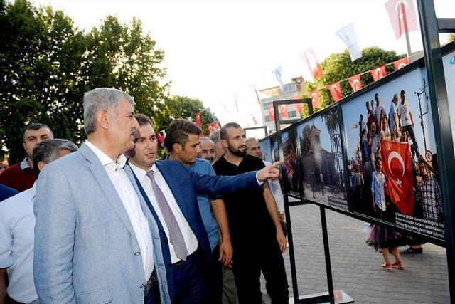 15 Temmuz Destanı Fotoğraf Sergisi Açıldı