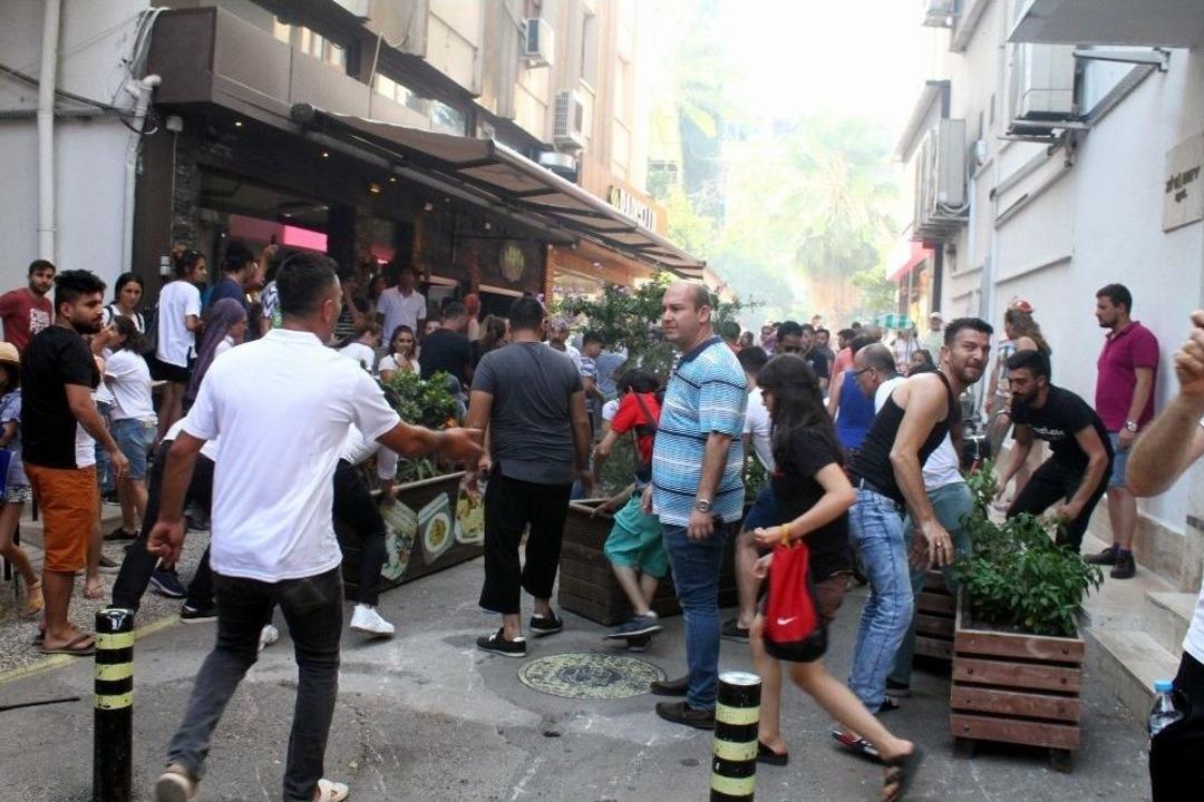 Antalya&rsquo;da Yangında Panik Anları