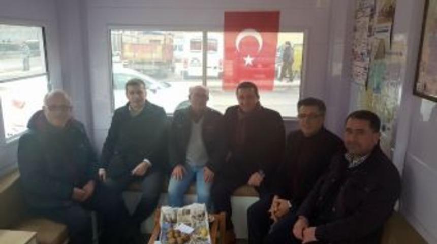 Başkan Bakıcı, Hal Taksi Durağını Ziyaret Etti