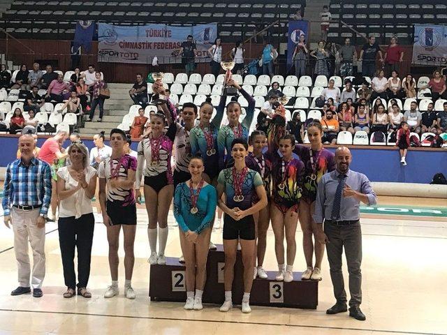 Manisa B&uuml;y&uuml;kşehir&rsquo;in Cimnastik Takımı T&uuml;rkiye Şampiyonu Oldu 2