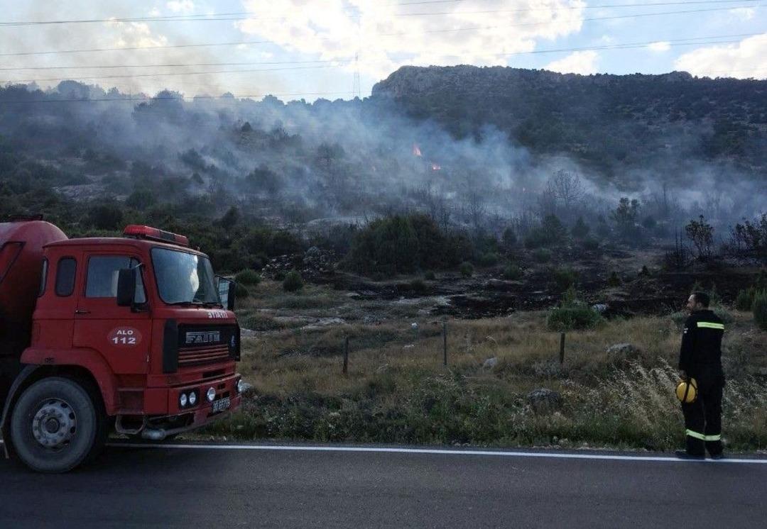 Isparta Eğirdir&rsquo;de Orman Yangını