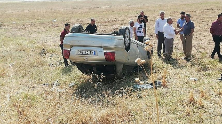 Batman’da Trafik Kazası: 1 Ağır Yaralı