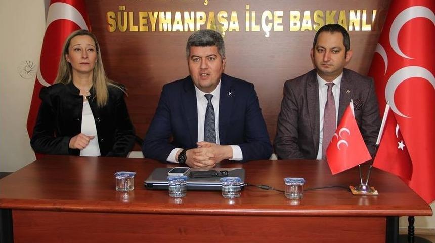 Mhp Tekirdağ İl Başkanı &Ouml;nsel: "g&uuml;n Birlik G&uuml;n&uuml;d&uuml;r"