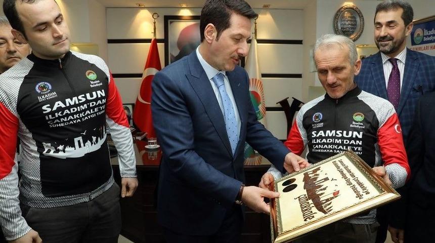 Samsun&rsquo;dan &Ccedil;anakkale&rsquo;ye Bisiklet Yolculuğu