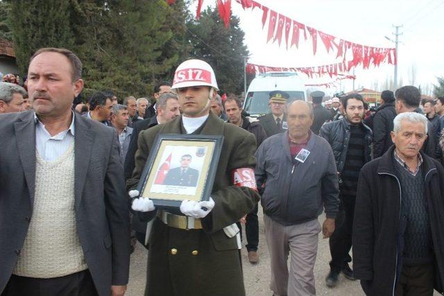 Afrin Şehidi Son Yolculuğuna Uğurlandı