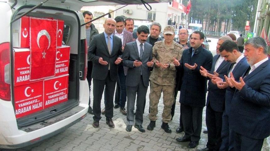 Arabanlı 500 Ev Hanımı Afrin&rsquo;deki Mehmet&ccedil;ik İ&ccedil;in &Ouml;rg&uuml; Yaptı