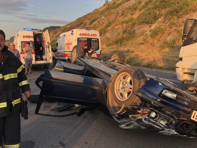 Alaplı’da Trafik Kazası: 5 Yaralı