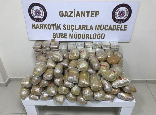 Gaziantep’te 150 Kilo Eroin Ele Geçirildi