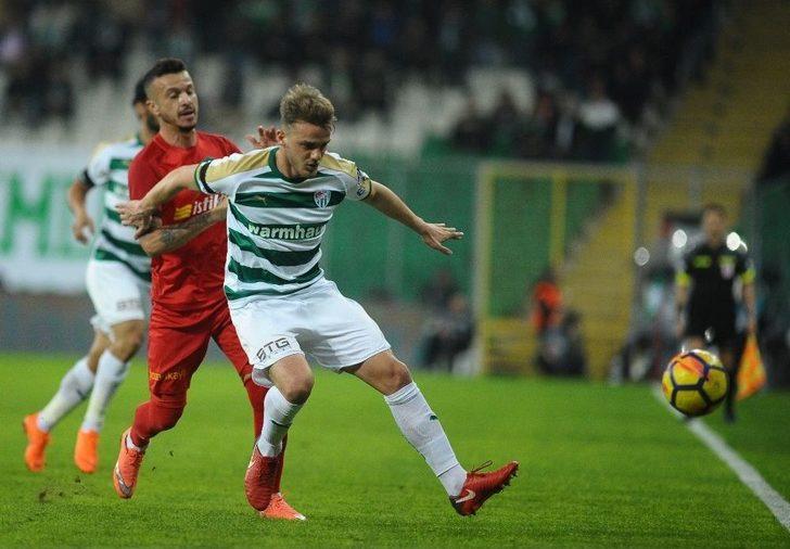 Spor Toto Süper Lig: Bursaspor: - Kayserispor: (ilk Yarı) G1