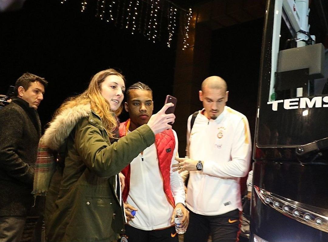 Galatasaray&rsquo;a Coşkulu Karşılama