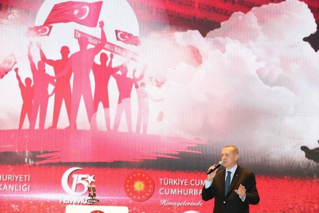 Cumhurbaşkanı Erdoğan: &ldquo;son Fet&ouml;&rsquo;c&uuml; Hain De Hesap Verene Bu M&uuml;cadeleyi Kararlılıkla Devam Ettireceğiz&rdquo;