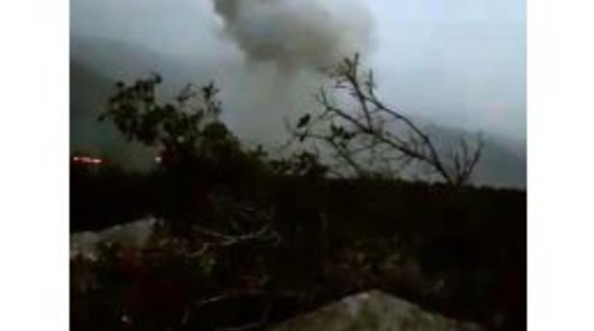 Afrin&rsquo;deki Y&uuml;ksek Tepede Sıcak &Ccedil;atışma Anları