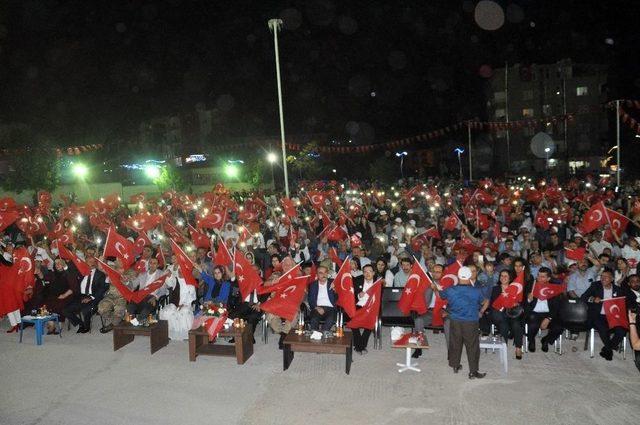 Şırnak’ta Demokrasi Nöbetine Binlerce Kişi Katıldı