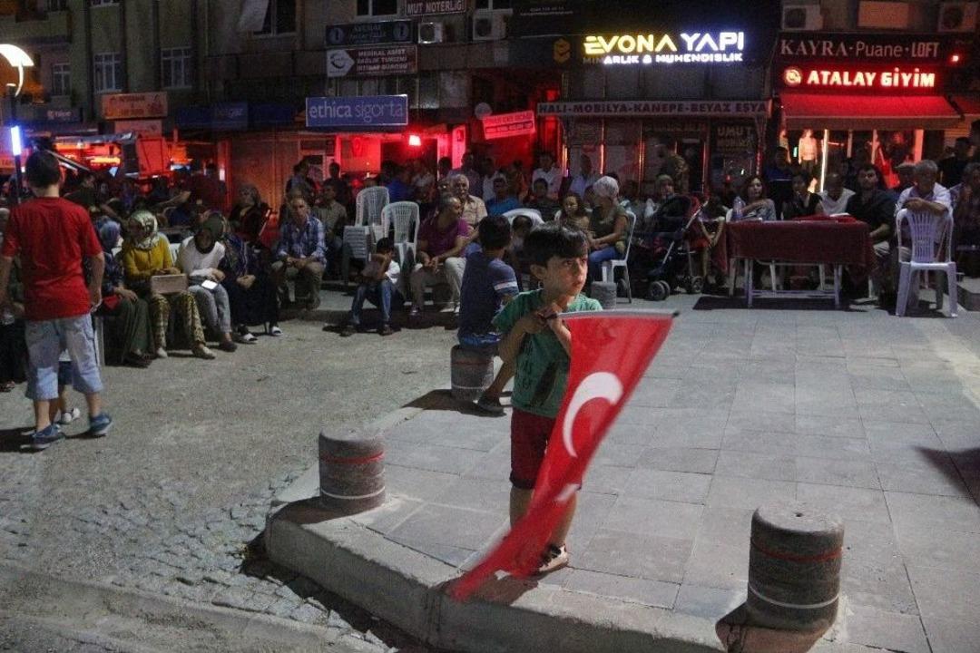 Mut&rsquo;ta 15 Temmuz Demokrasi Ve Milli Birlik G&uuml;n&uuml; Etkinliği