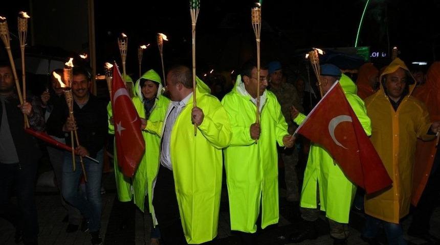 Sarıkamış&rsquo;ta 15 Temmuz Milli Birlik Y&uuml;r&uuml;y&uuml;ş&uuml;