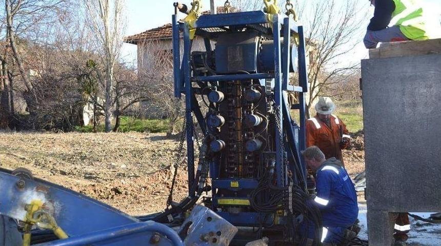 Şaphane&rsquo;de Sıcak Su Arama &Ccedil;alışmaları