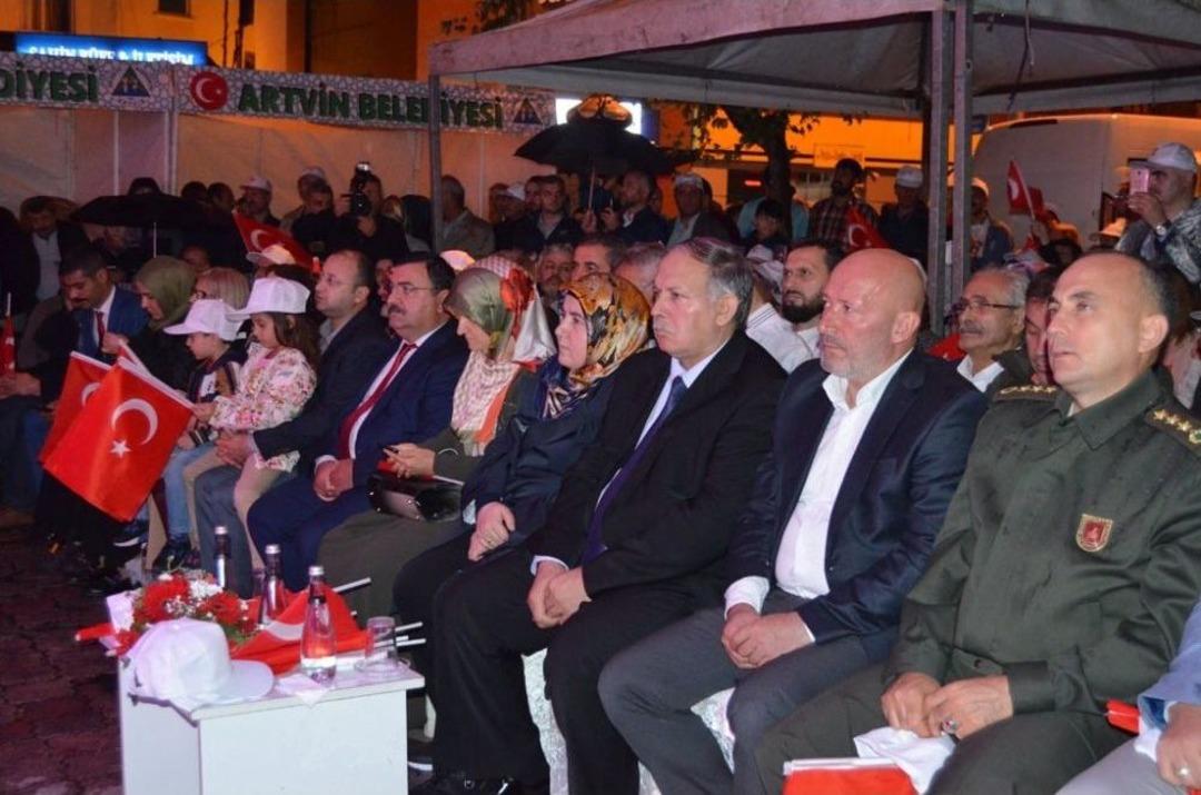 Artvin&rsquo;de 15 Temmuz Anma Programı