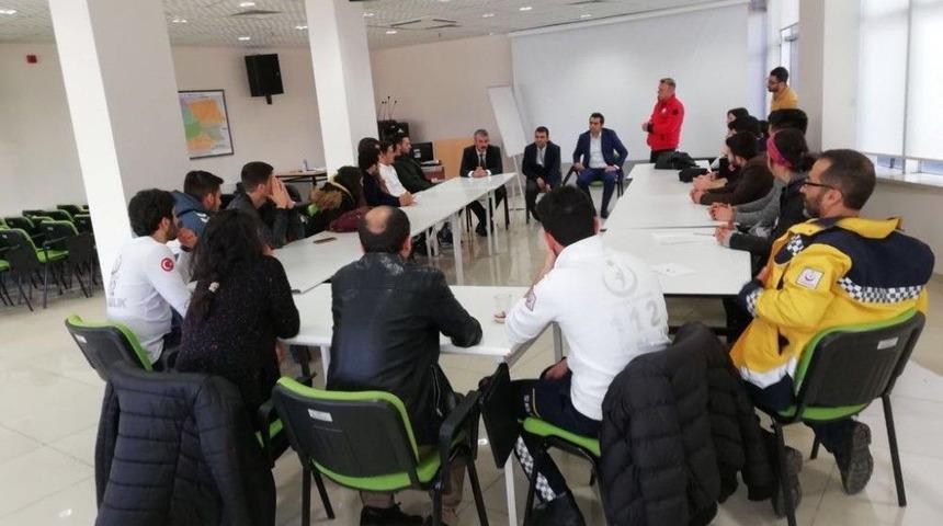 (&ouml;zel) Bing&ouml;l&rsquo;de Umke&rsquo;den Deprem Tatbikatı