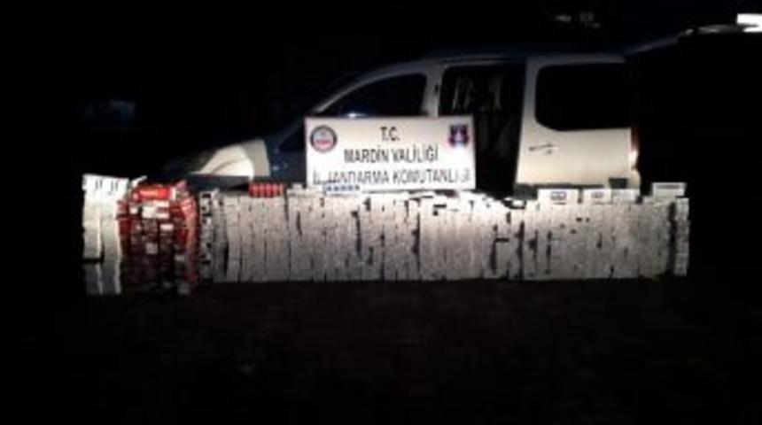 Midyat&rsquo;ta Bin Paket Ka&ccedil;ak Sigara Yakalandı