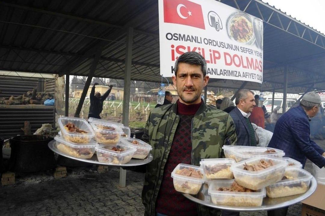 41 Kazan İskilip Dolması Mehmet&ccedil;iğe G&ouml;nderildi