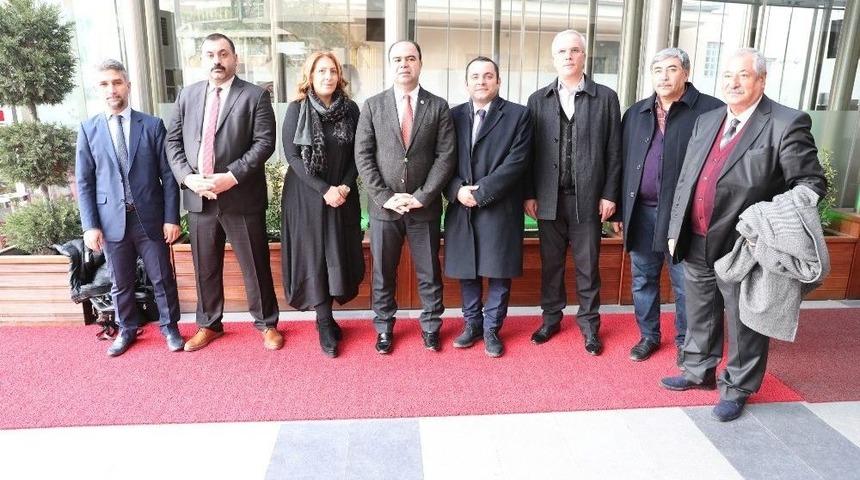 Nihat &Ccedil;ift&ccedil;i Stk Temsilcileri Ve B&uuml;rokratlarla Bir Araya Geldi