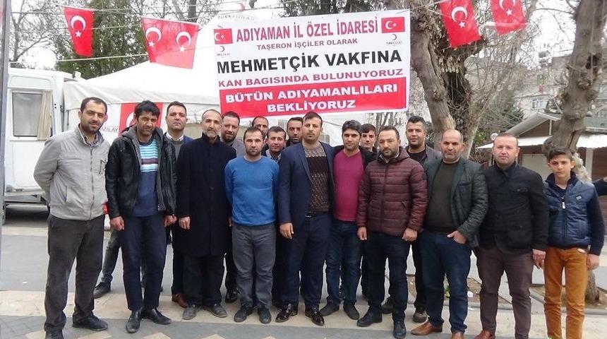 İl &Ouml;zel İdaresi İş&ccedil;ileri Kan Bağışında Bulundu