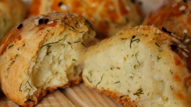 Kepekli Dereotlu Poğaça