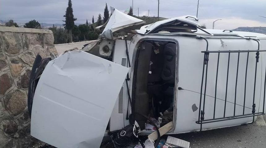 Selendi&rsquo;de Trafik Kazası: 1 Yaralı