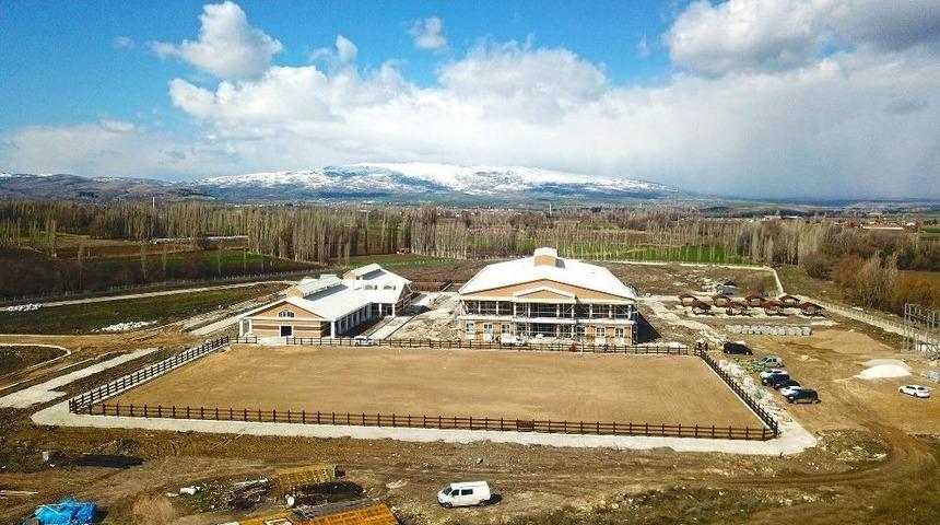 &Ccedil;orum Binicilik Tesisi G&uuml;n Sayıyor