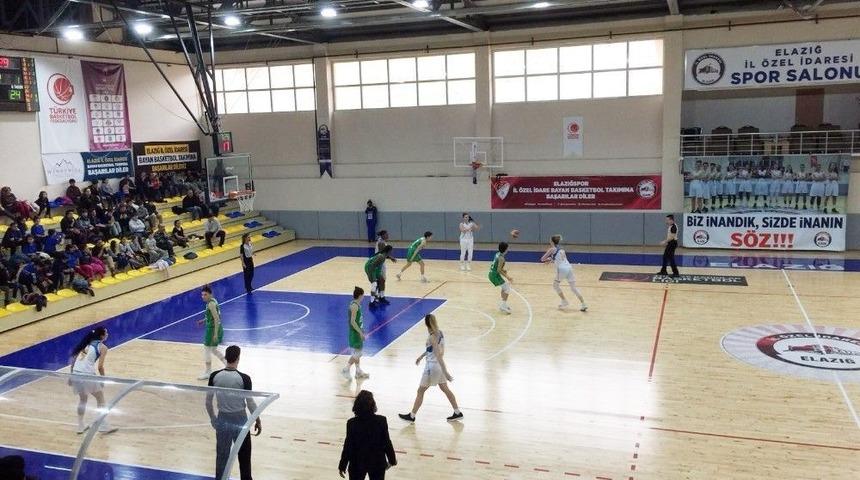 Kadınlar Basketbol Ligi: Elazığ İl &Ouml;zel İdare: 69 - Bursa Bşb. Budo: 60