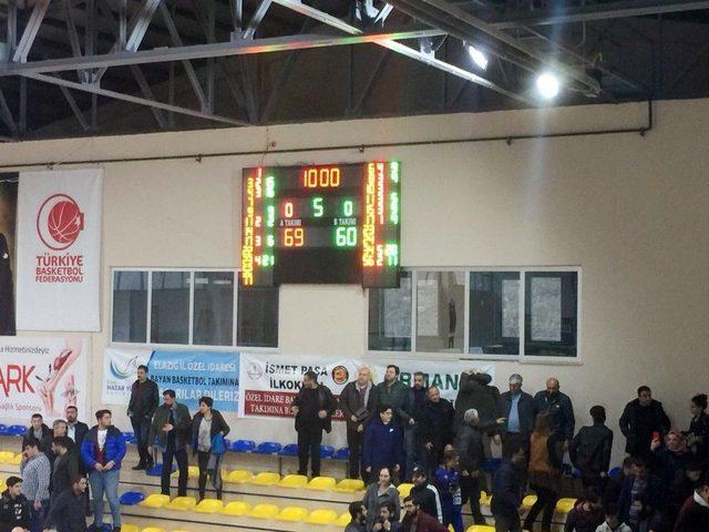 Kadınlar Basketbol Ligi: Elazığ İl Özel İdare: 69 - Bursa Bşb. Budo: 60