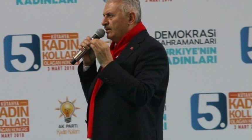 Başbakan Yıldırım K&uuml;tahya&rsquo;da