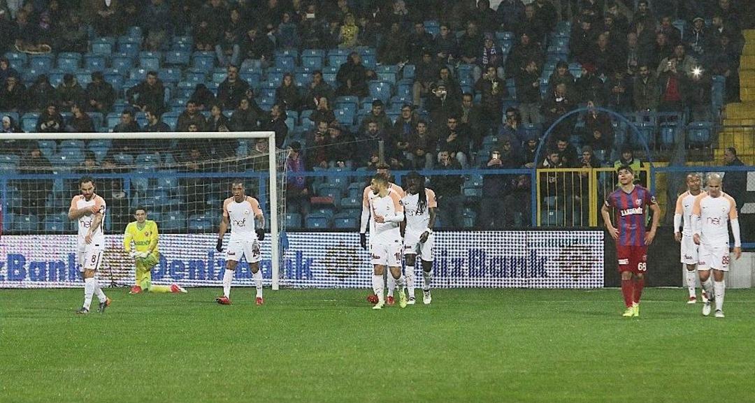 Spor Toto S&uuml;per Lig: K. Karab&uuml;kspor: - Galatasaray: 6 (ilk Yarı)
