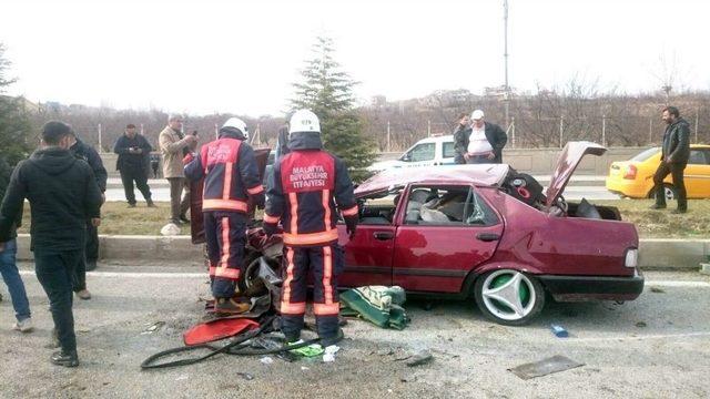 Malatya’da Kaza: 4 Yaralı