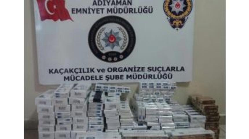 Adıyaman&rsquo;da Ka&ccedil;ak Sigara Ele Ge&ccedil;irildi
