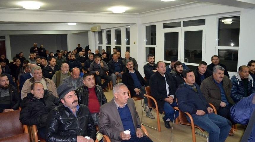 Didim Şof&ouml;rler Odası Başkan Adayı Sorunları &Uuml;yelerle Buluştu