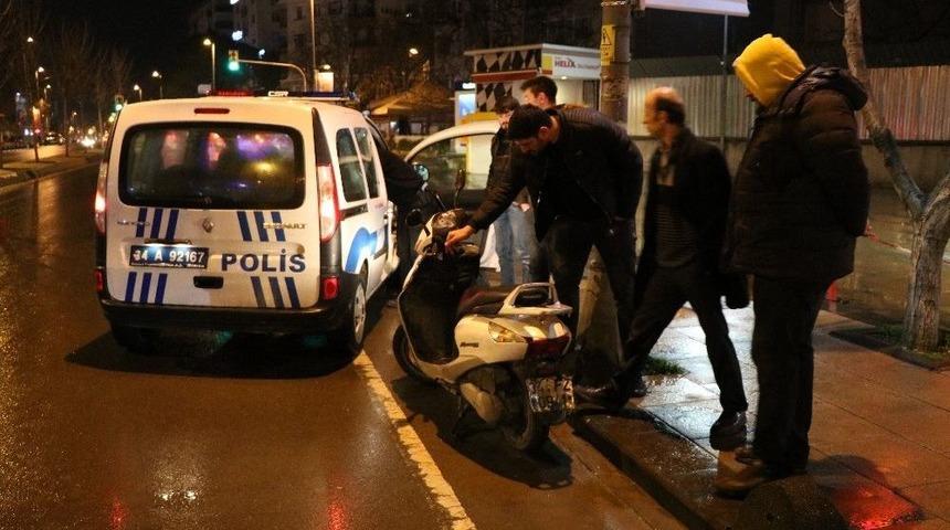 (&ouml;zel Haber) Motosiklet &Ccedil;alan &Ccedil;ocuklar Polise Yakalandı