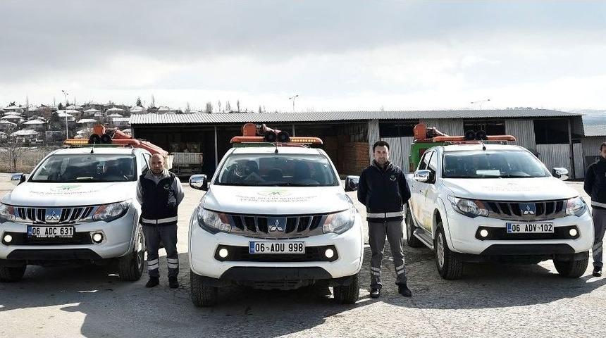 Mamak&rsquo;ta Larva İla&ccedil;laması Başladı