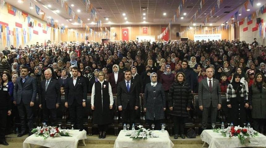 Ak Parti Ağrı İl Kadın Kolları Kongresi Yapıldı