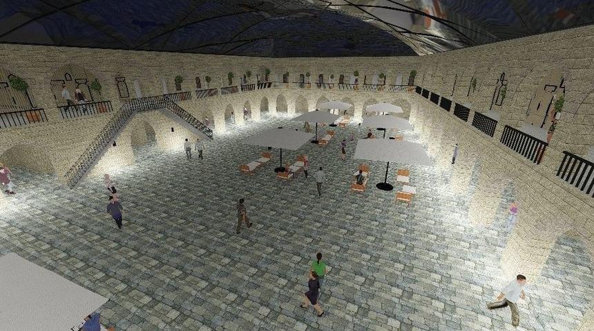 Başkan Tahmazoğlu: &ldquo;mecidiye Han Eski İhtişamına D&ouml;necek&rdquo;