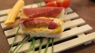 Peynirli Salamlı Rulo