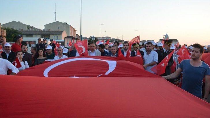 Sinop’ta 15 Temmuz Milli Birlik Ve Beraberlik Yürüyüşü G2