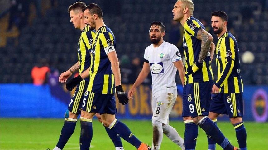 Fenerbah&ccedil;e&rsquo;nin Yenilmezlik Serisi Bitti
