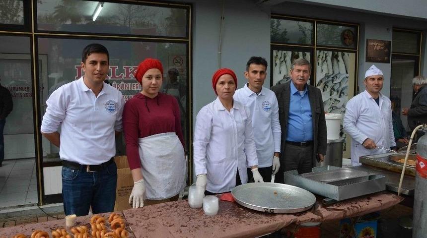 Muğla&rsquo;da Afrin Şehitleri İ&ccedil;in Lokma Dağıtıldı